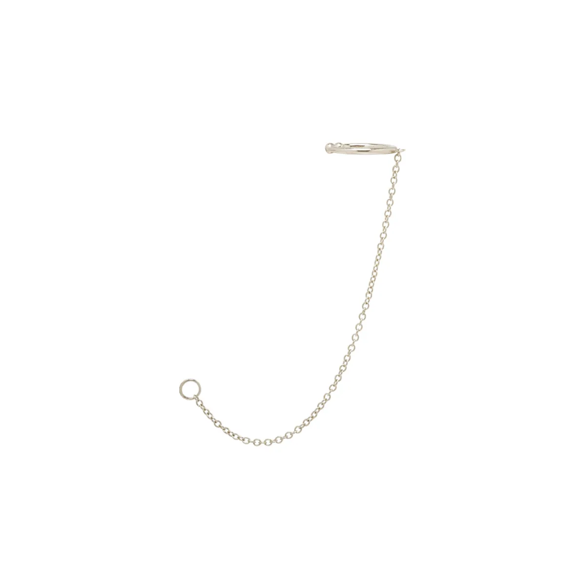 14k Chain Ear Cuff Charm