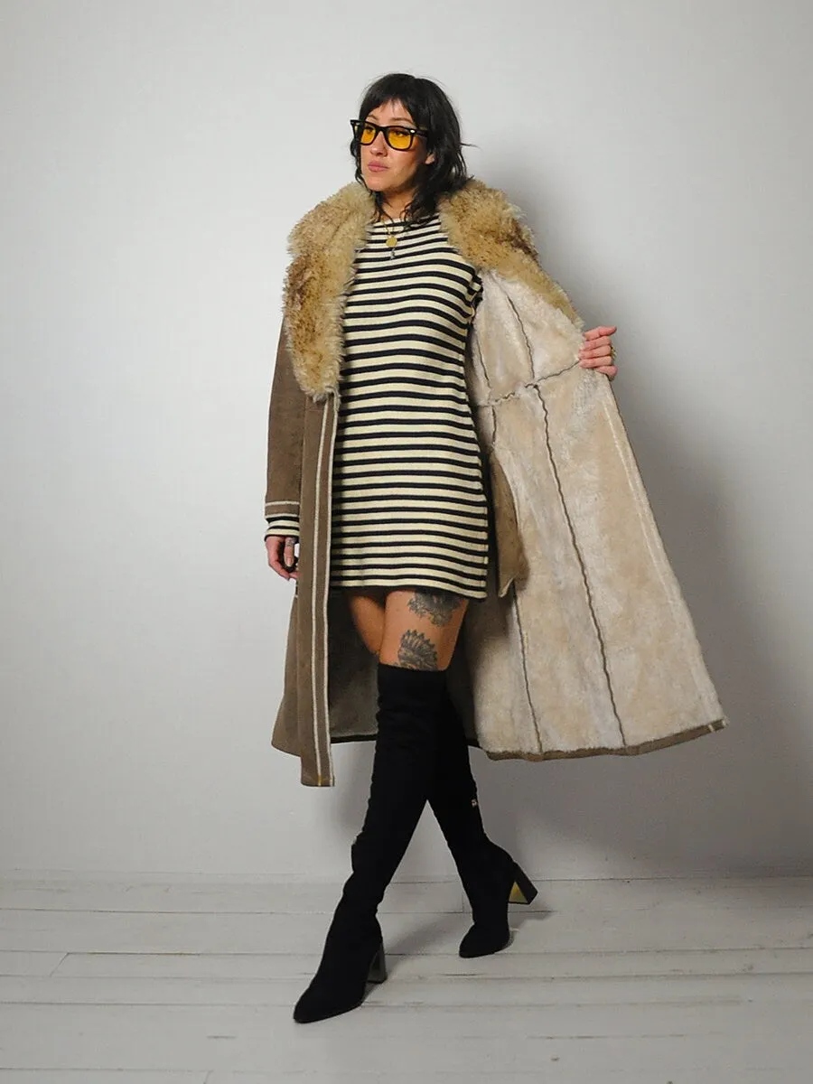 1970's Shearling Penny Lane Coat