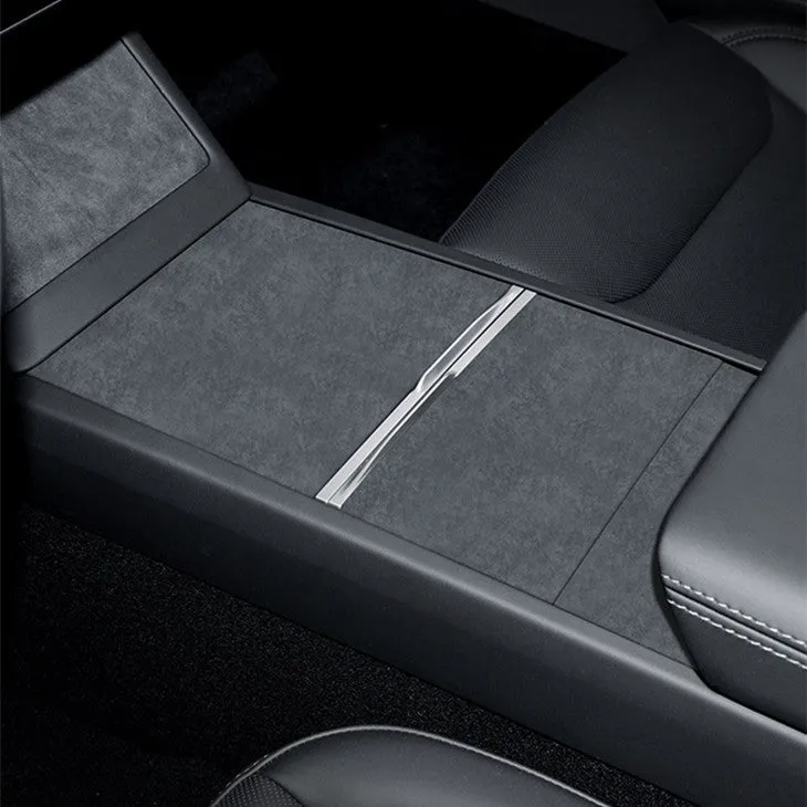 Alcantara Center Console Wrap for Tesla Model 3 Highland / Y 2020-2024