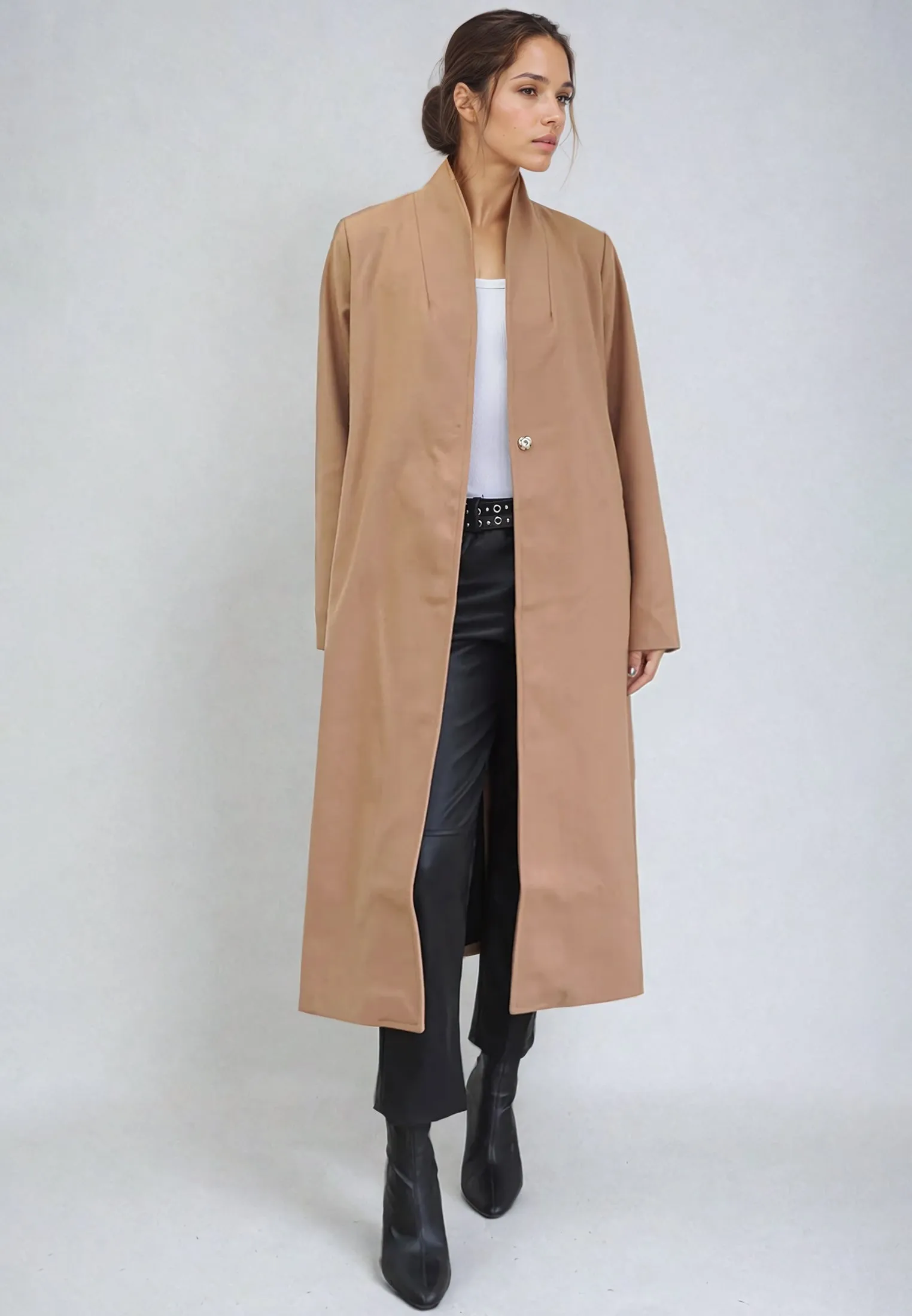 ASPIRATION COAT CAMEL