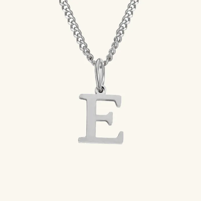 Azalea Single Letter Necklace