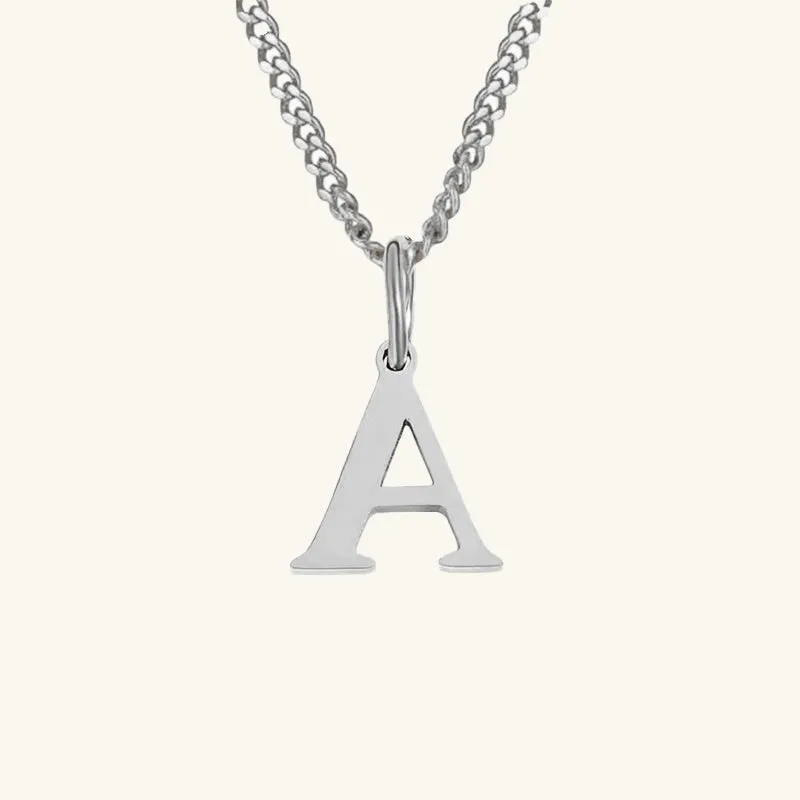 Azalea Single Letter Necklace