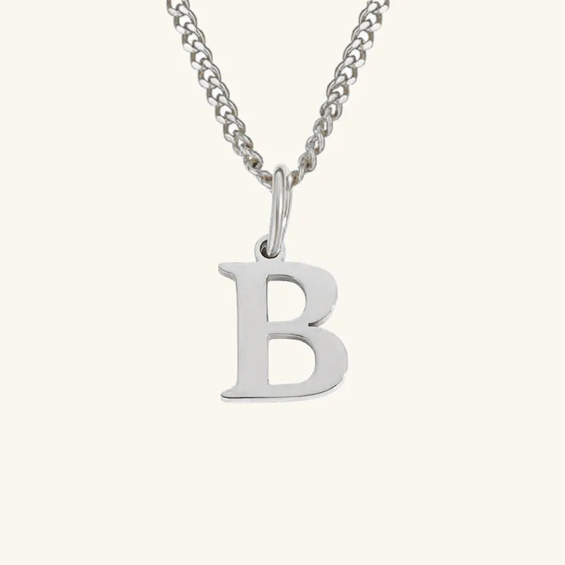 Azalea Single Letter Necklace