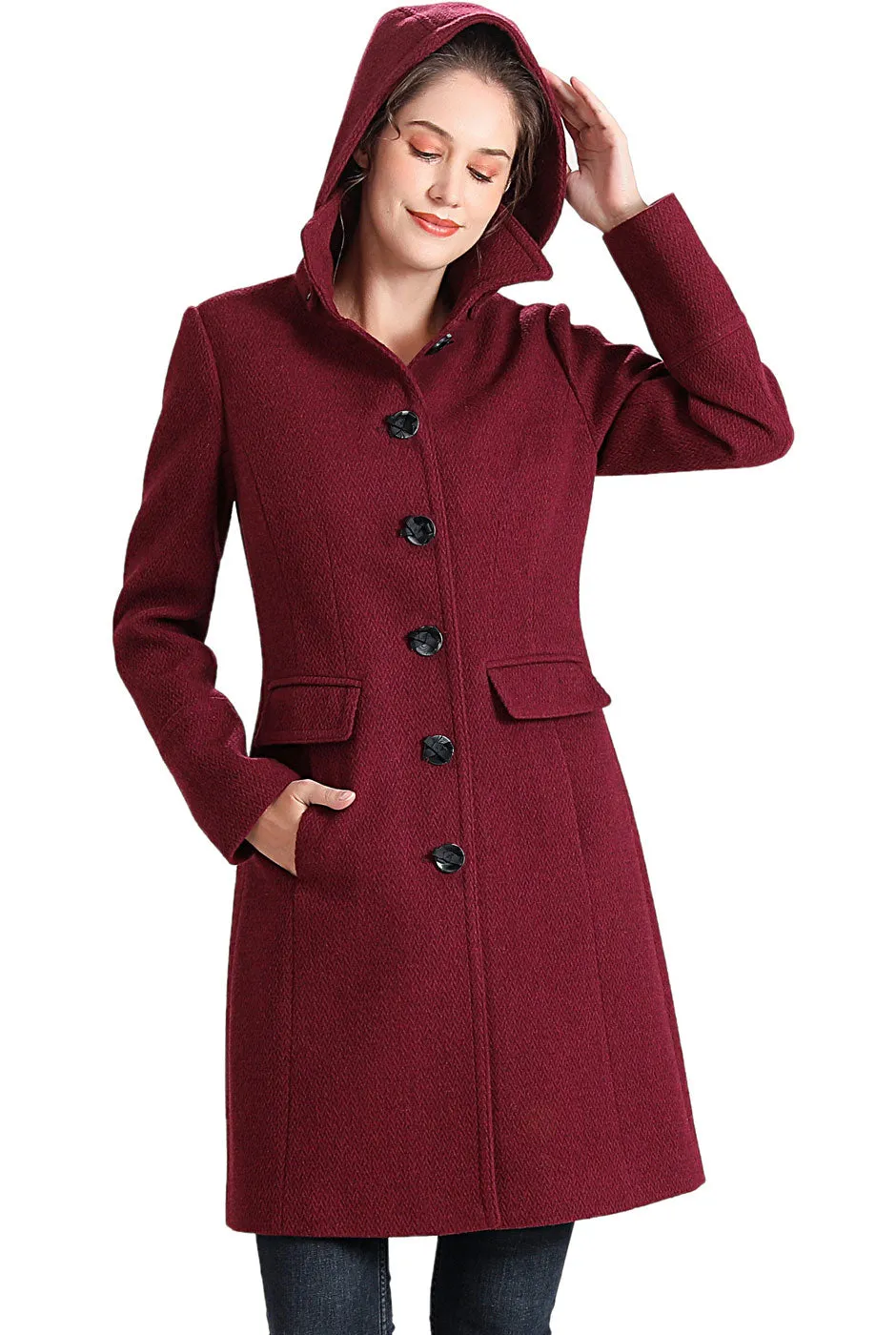 BGSD Women Mea Wool Walker Coat