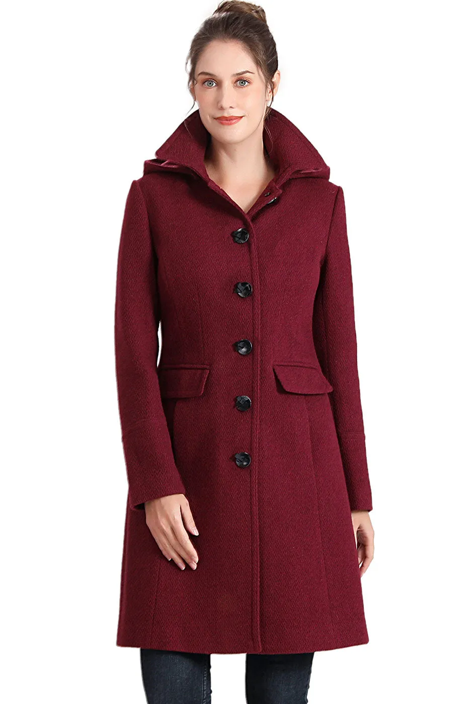 BGSD Women Mea Wool Walker Coat