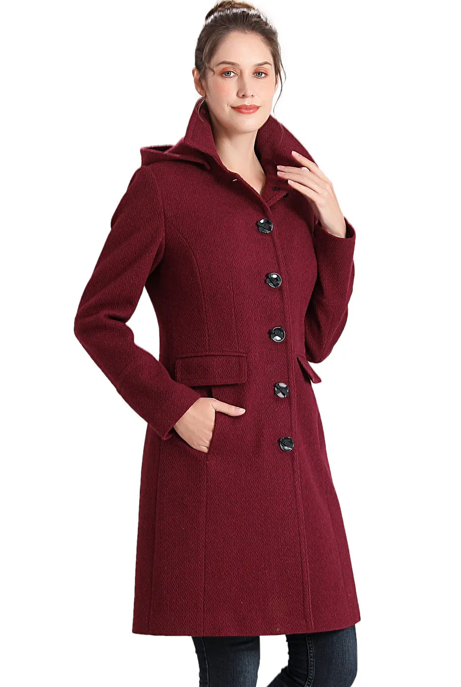 BGSD Women Mea Wool Walker Coat