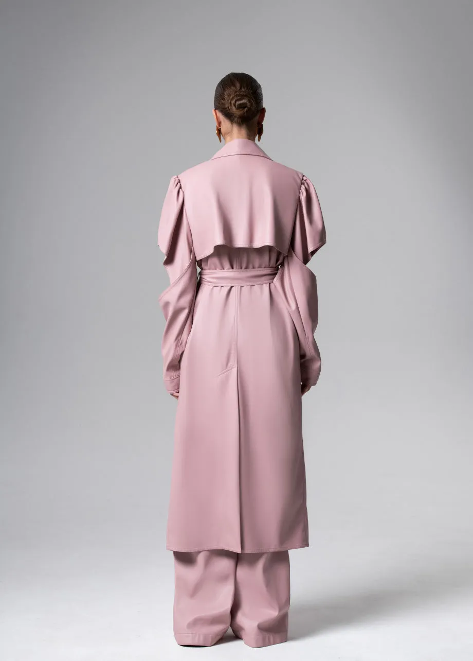 BLUSH LONG TRENCH