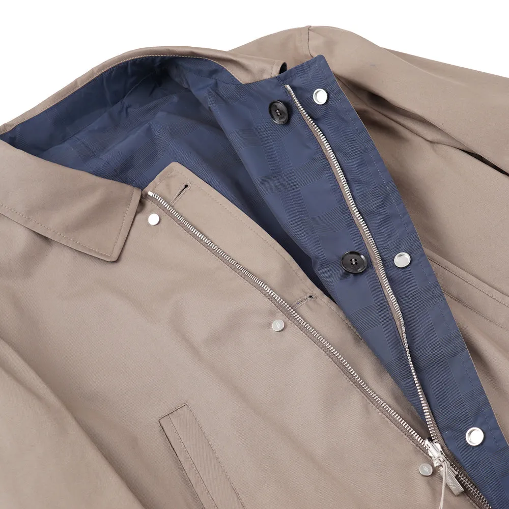 Brioni Reversible Cotton and Nylon Jacket