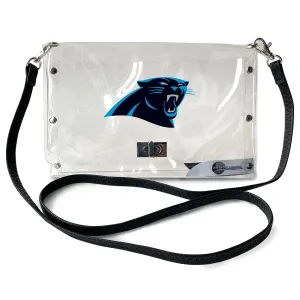 Carolina Panthers Clear Envelope Purse