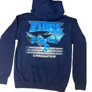 Carowinds Fury 325 Stats Hooded Sweatshirt