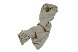 Cashmere Plain Knit Scarf