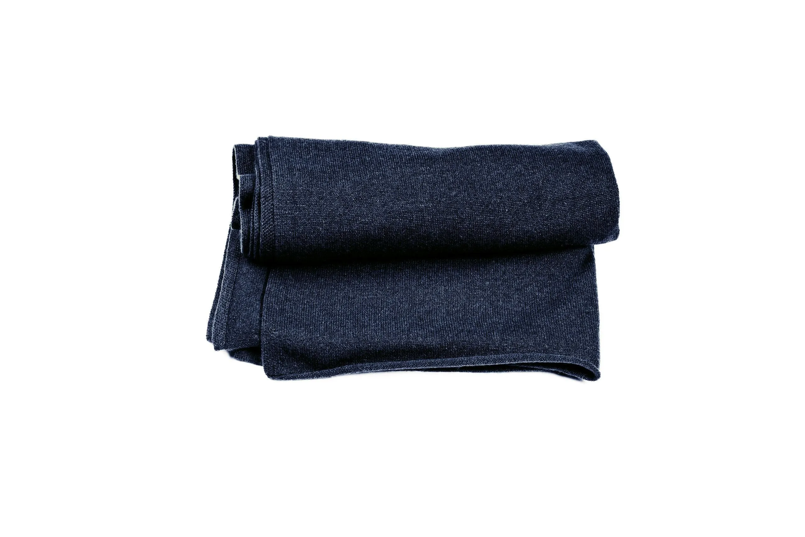 Cashmere Plain Knit Scarf