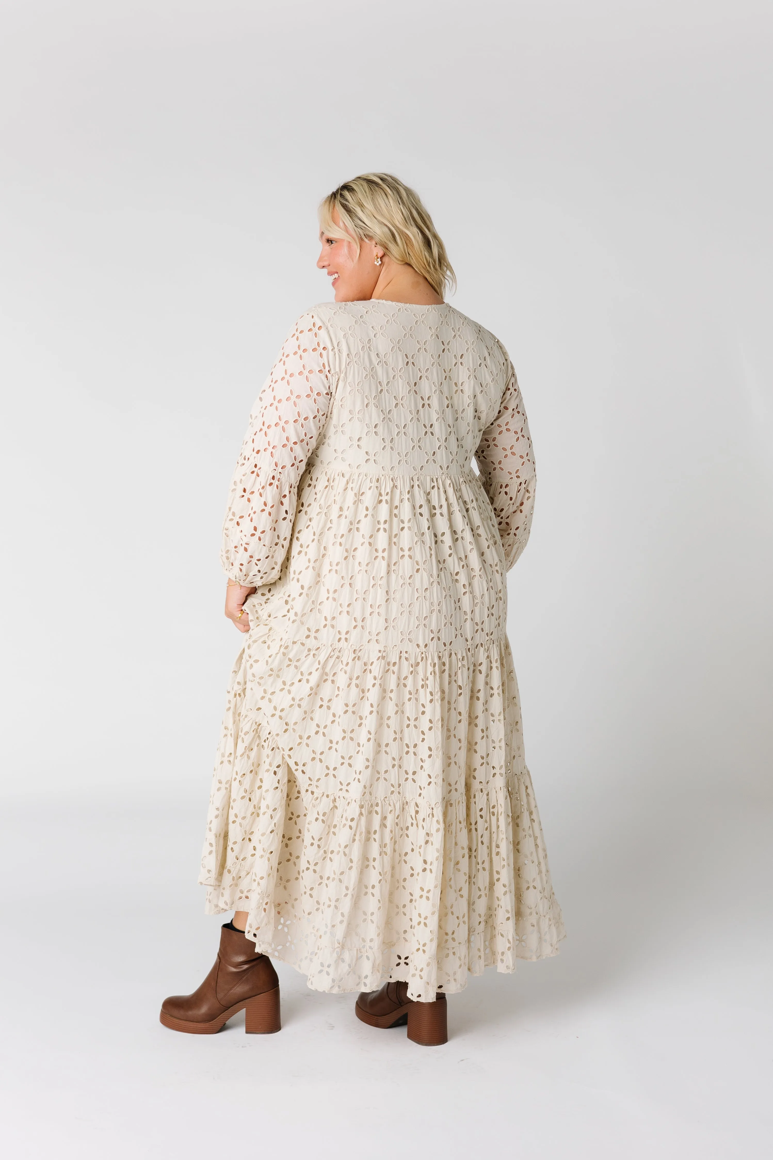 Citrus Nila Eyelet Dress