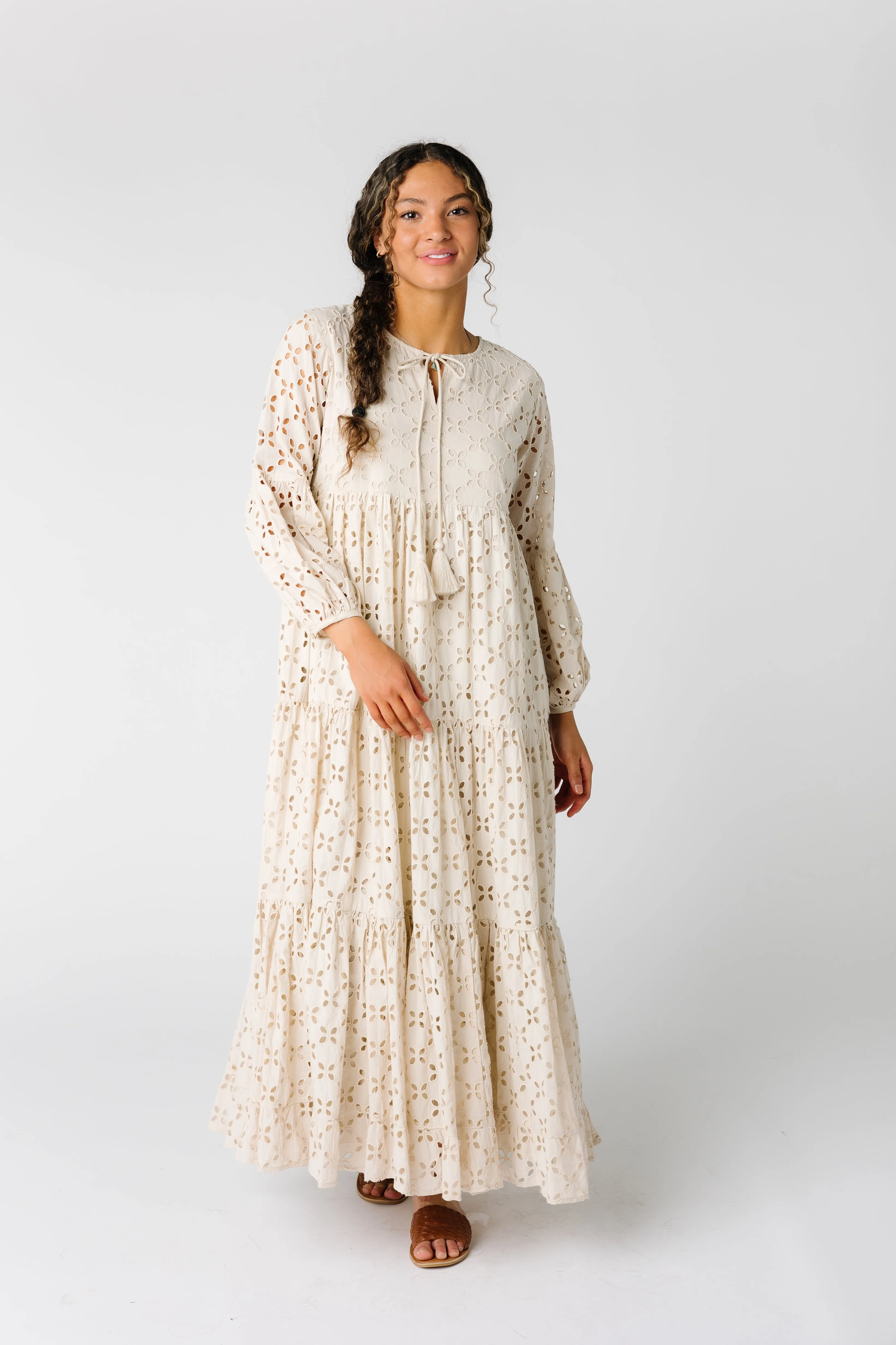 Citrus Nila Eyelet Dress