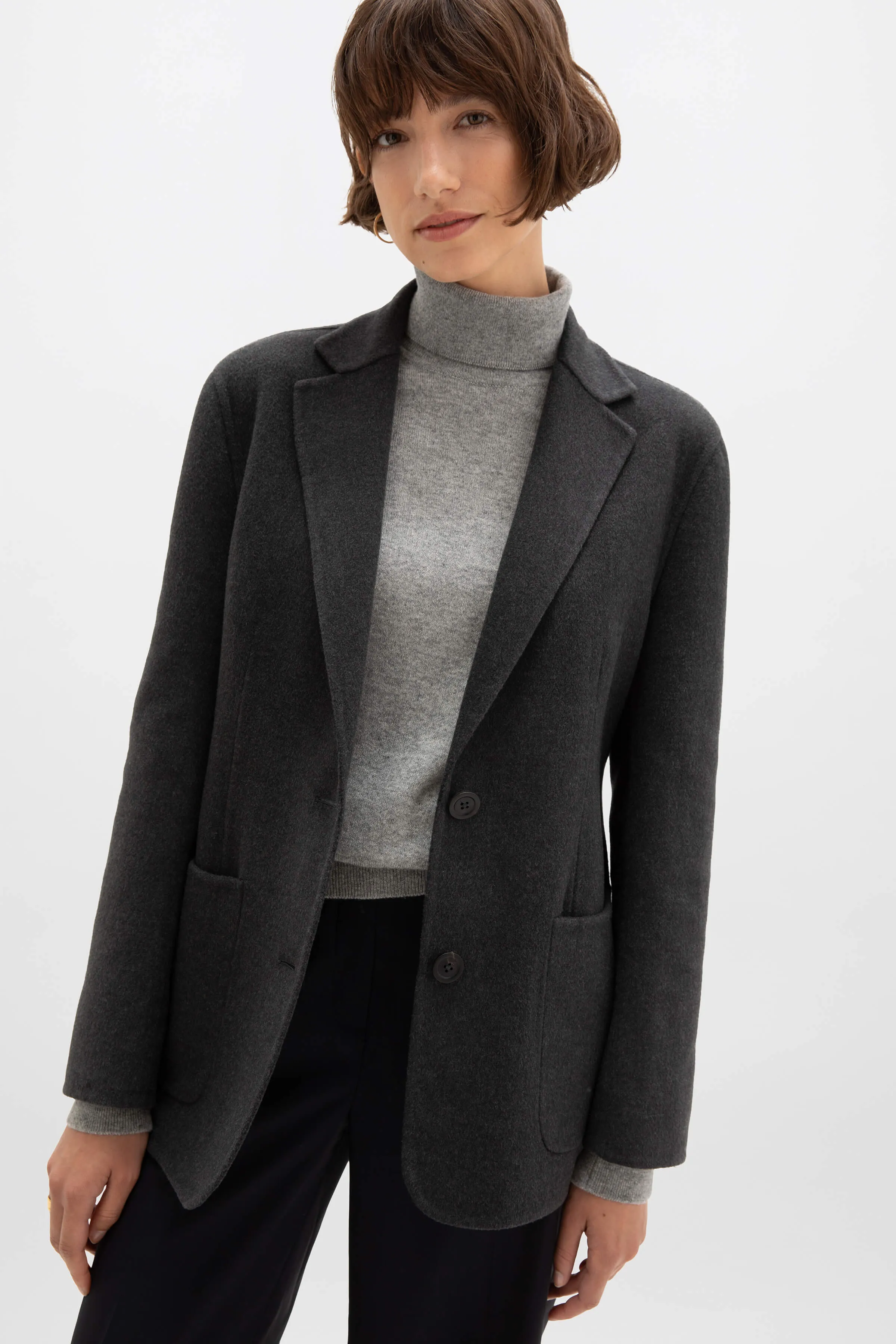 Classic Cashmere Blazer