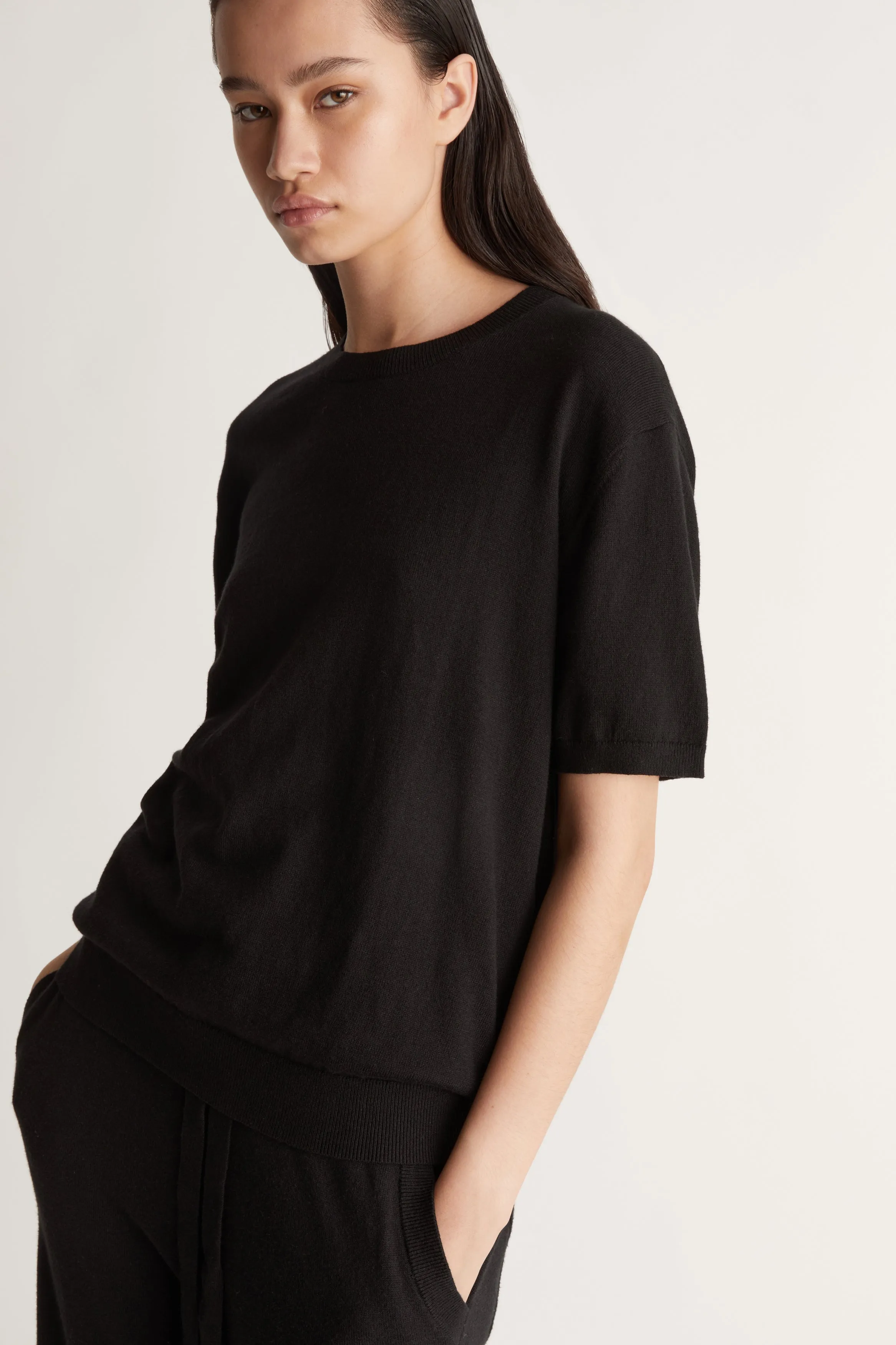 Cotton Cashmere Tee