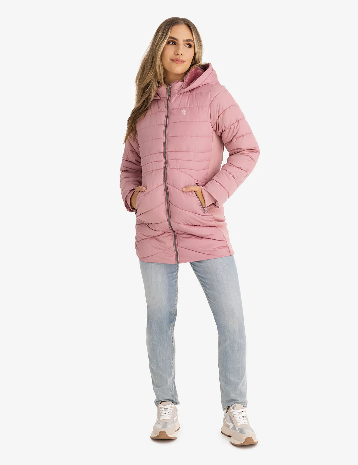 COZY HOODED PUFFER COAT