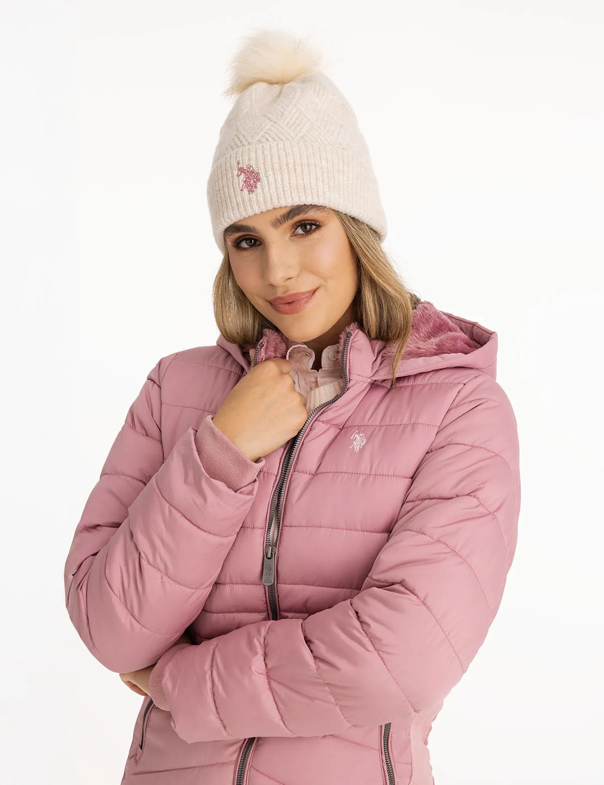 COZY HOODED PUFFER COAT