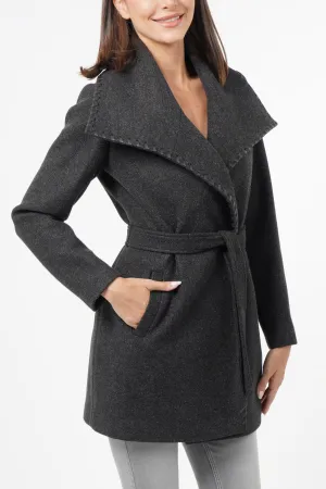 Esmeralda Drape Collar Coat