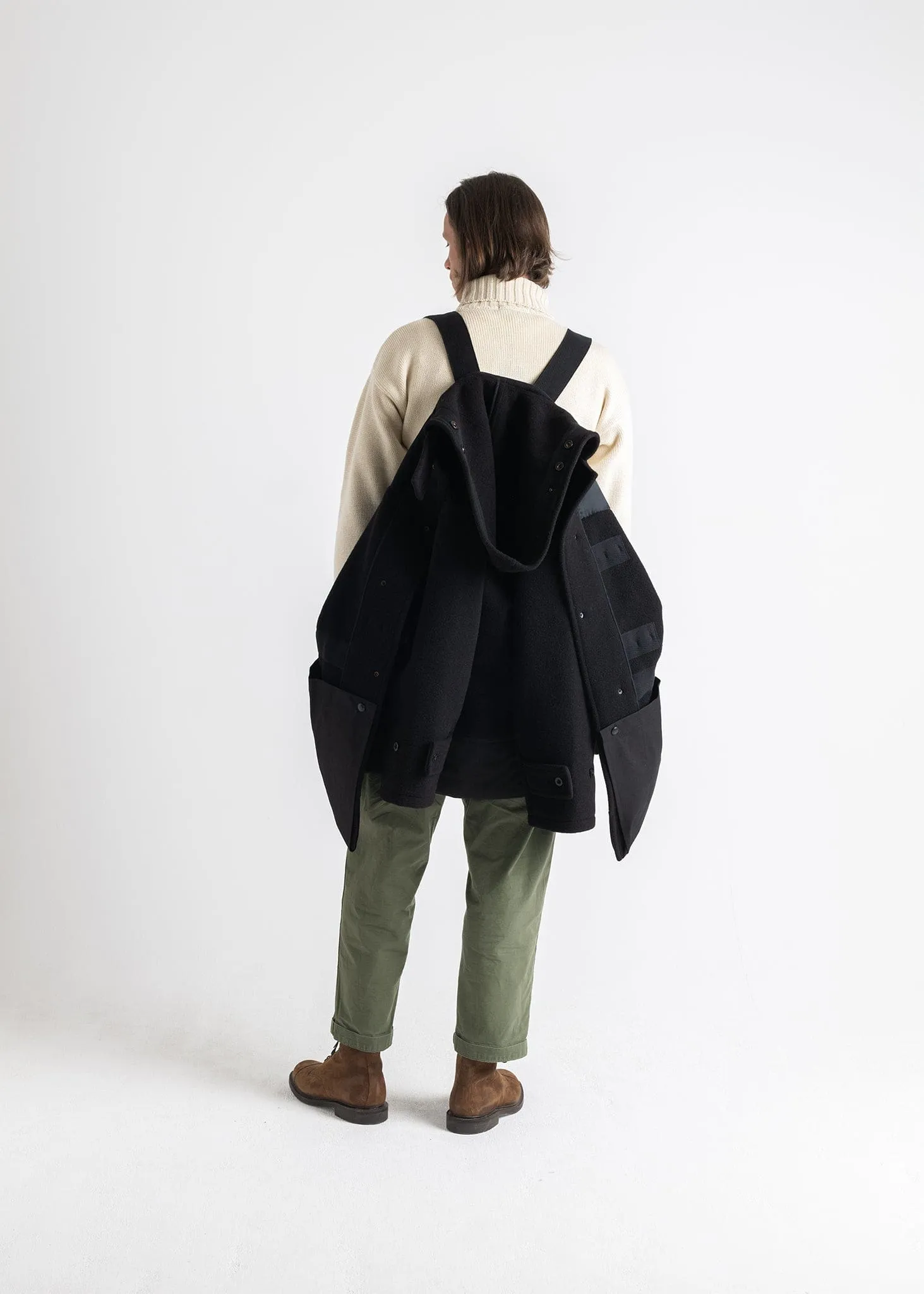 Gloverall X Engineered Garments Retractable Duffle Navy