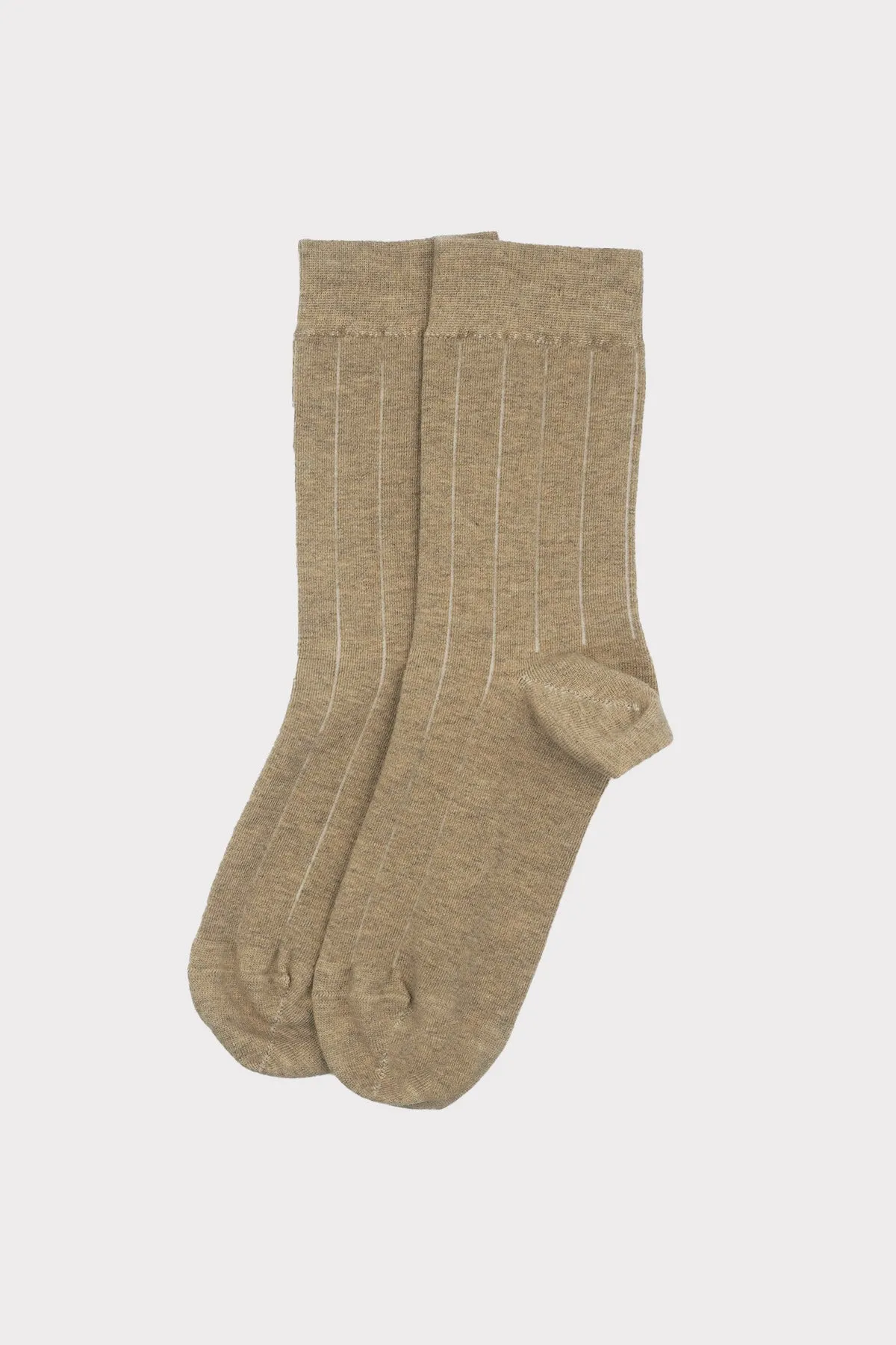 Indulgent Cashmere Women's Socks - Beige