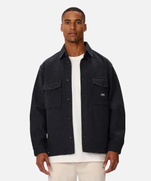 Industrie - The New Coleman Jacket - Dark Navy Melange