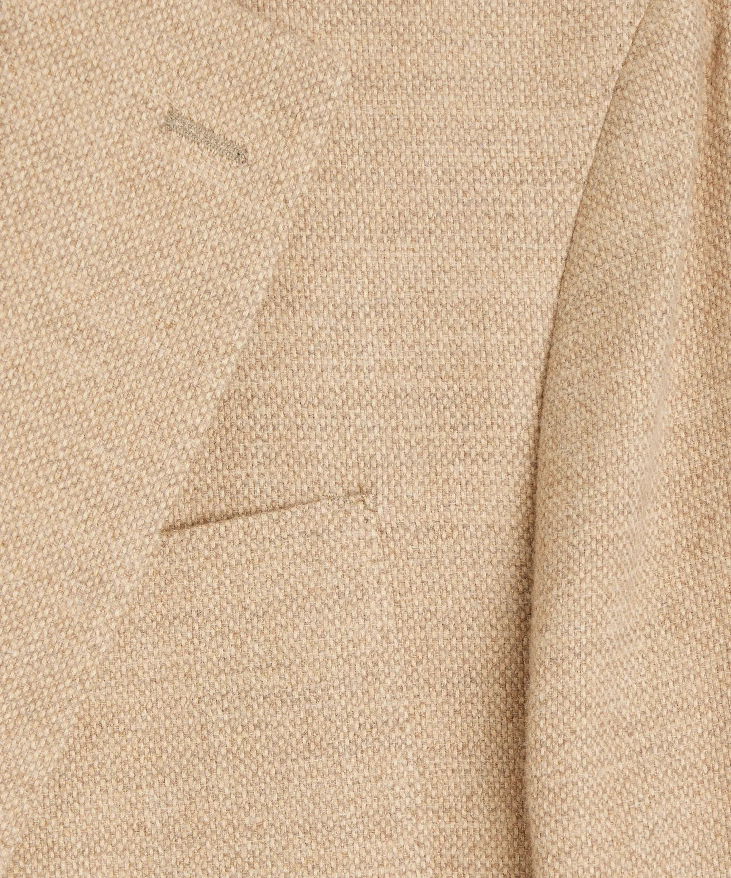 Italian Cotton Wool Sport Coat in Wheat