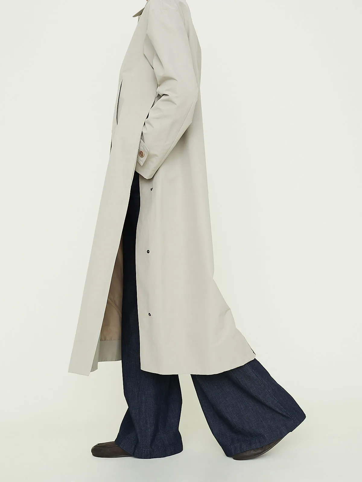 Kristel Trench Coat in Sand