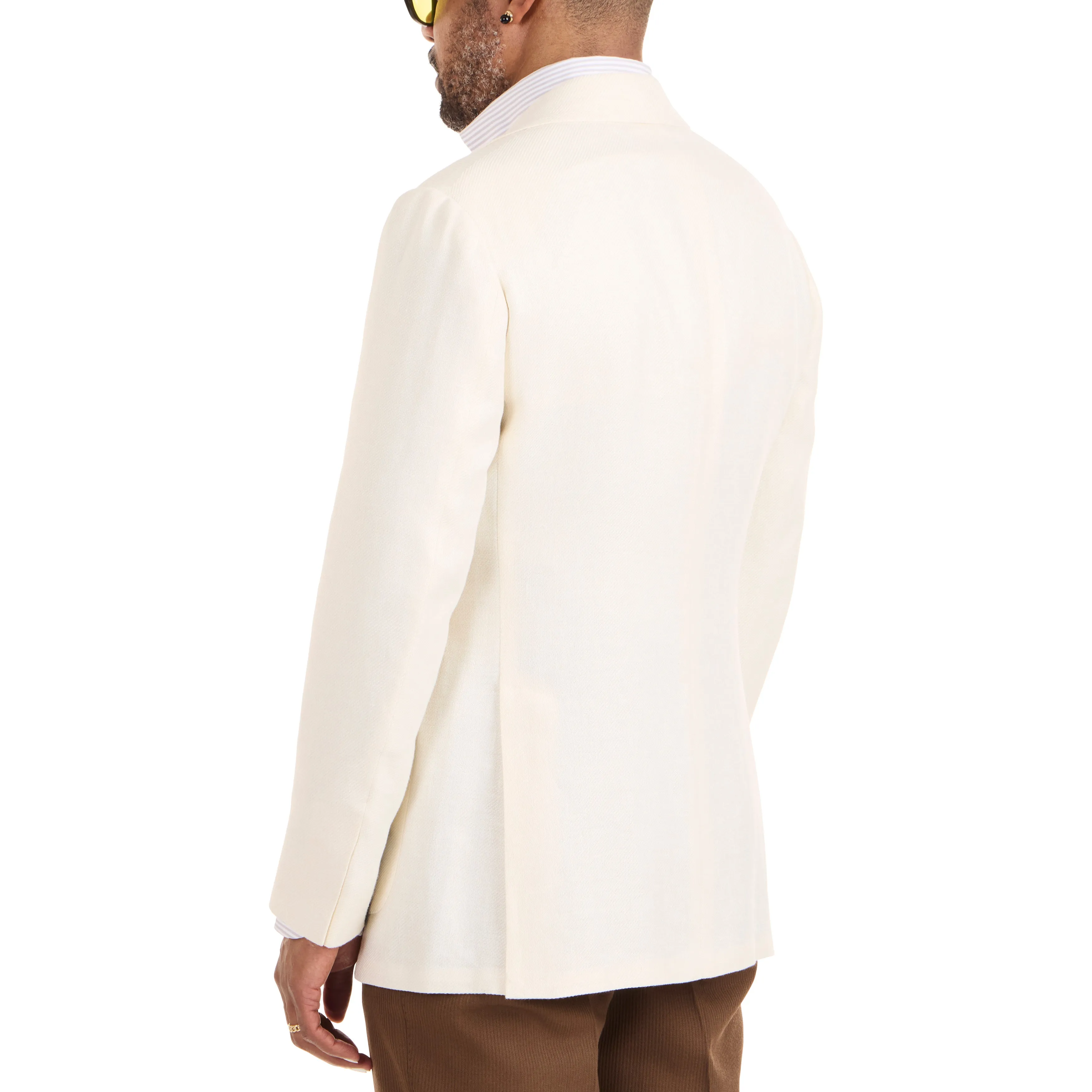 Linen/Silk/Cotton Twill Model 103 Sport Coat