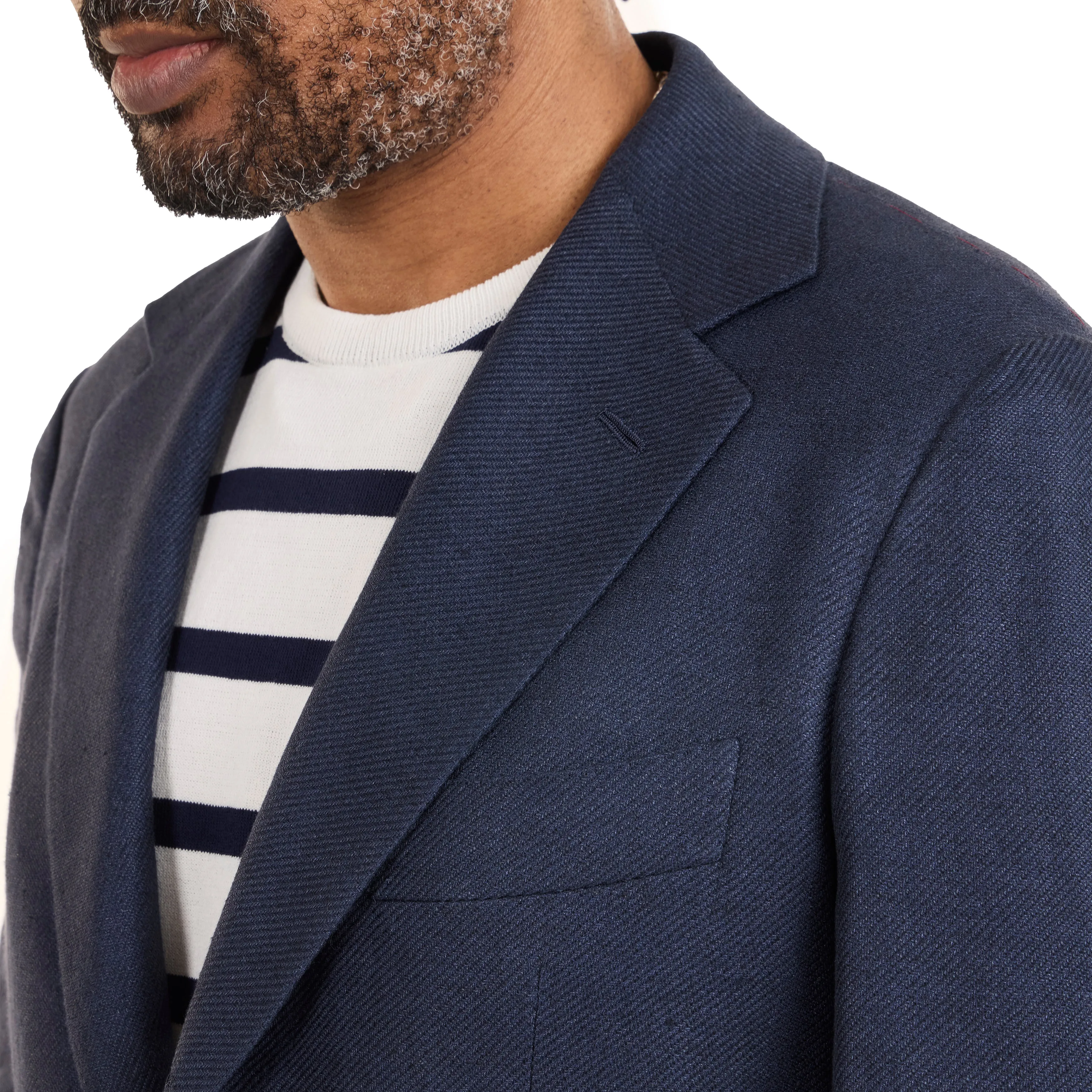 Linen/Silk/Cotton Twill Model 103 Sport Coat