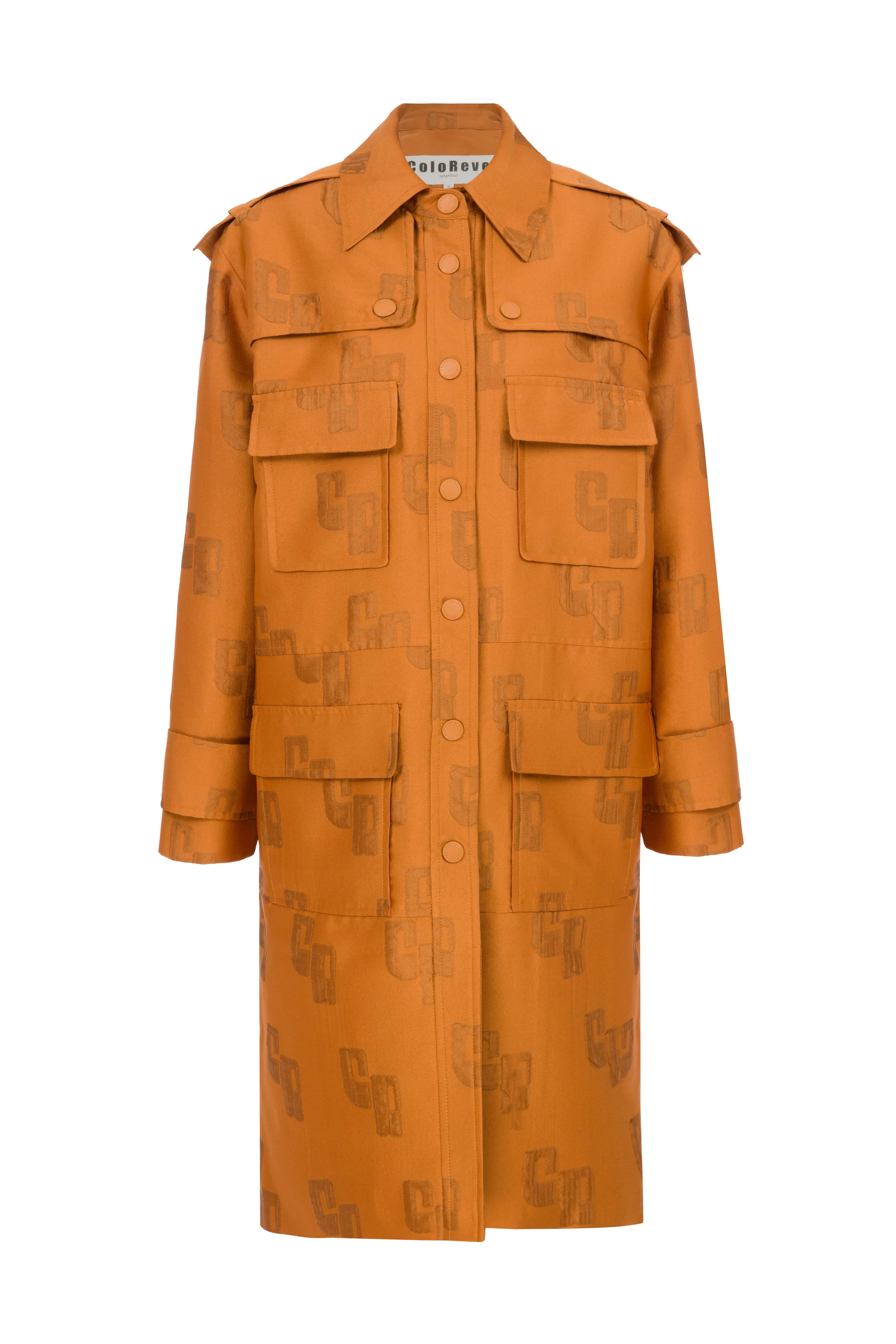 Logo Trench Coat