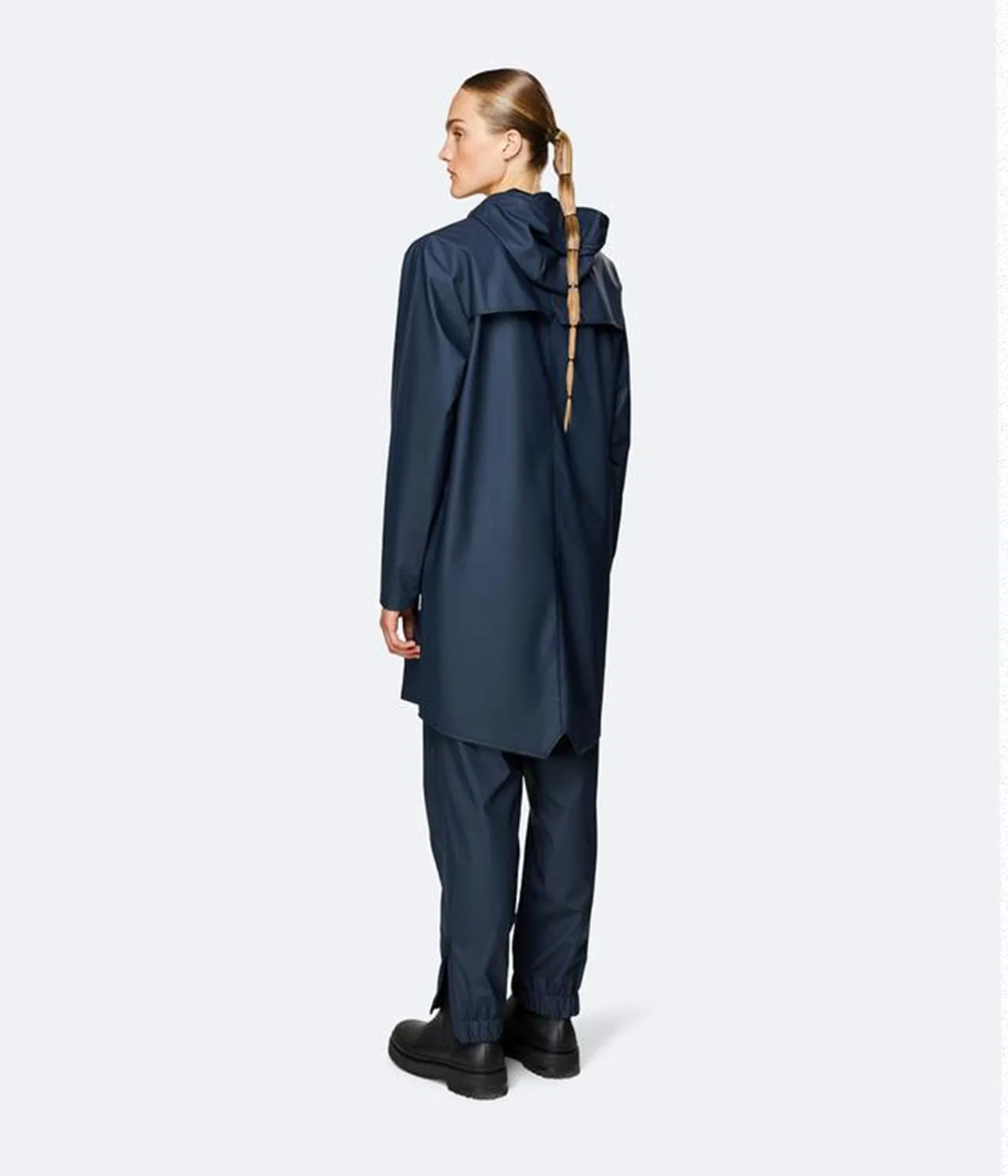 LONG JACKET-  NAVY