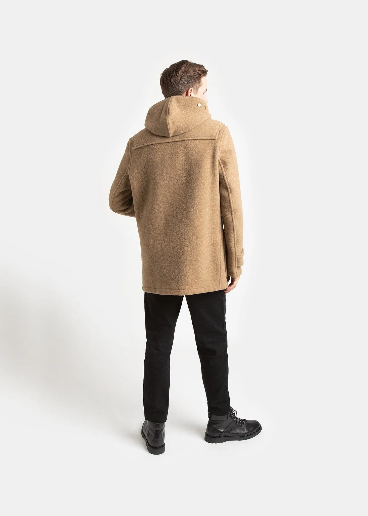 Mid Monty Duffle Coat Camel