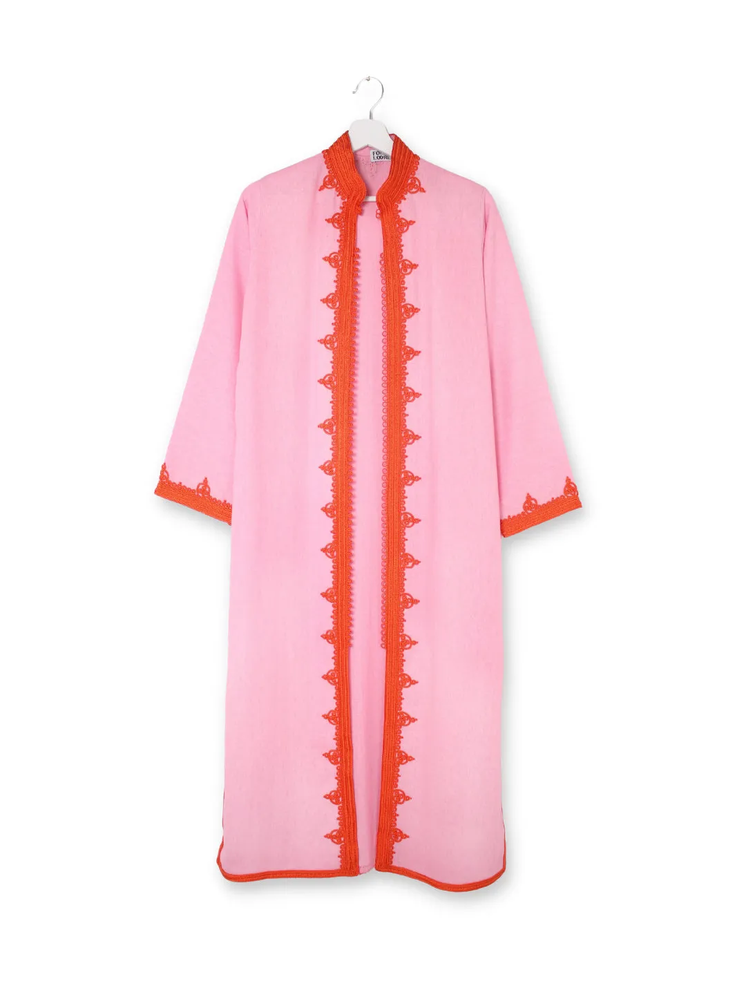 Moroccan linen coat