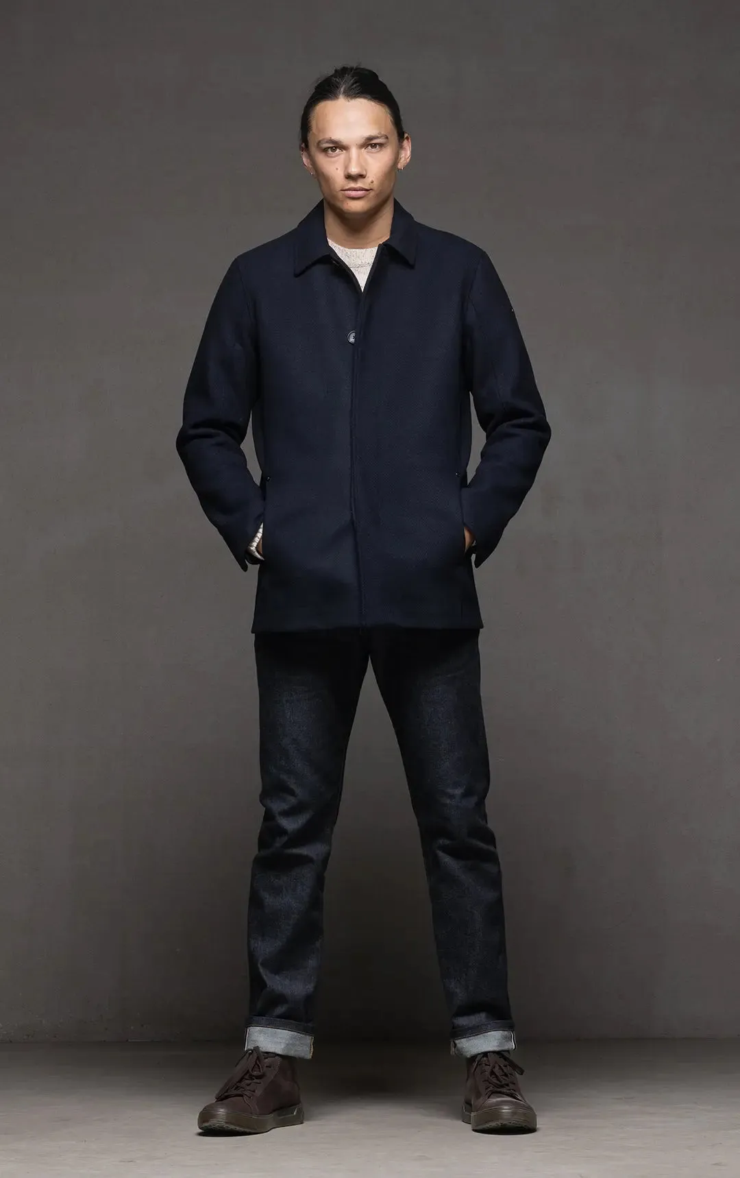 PERFORMANCE WOOL CAR COAT