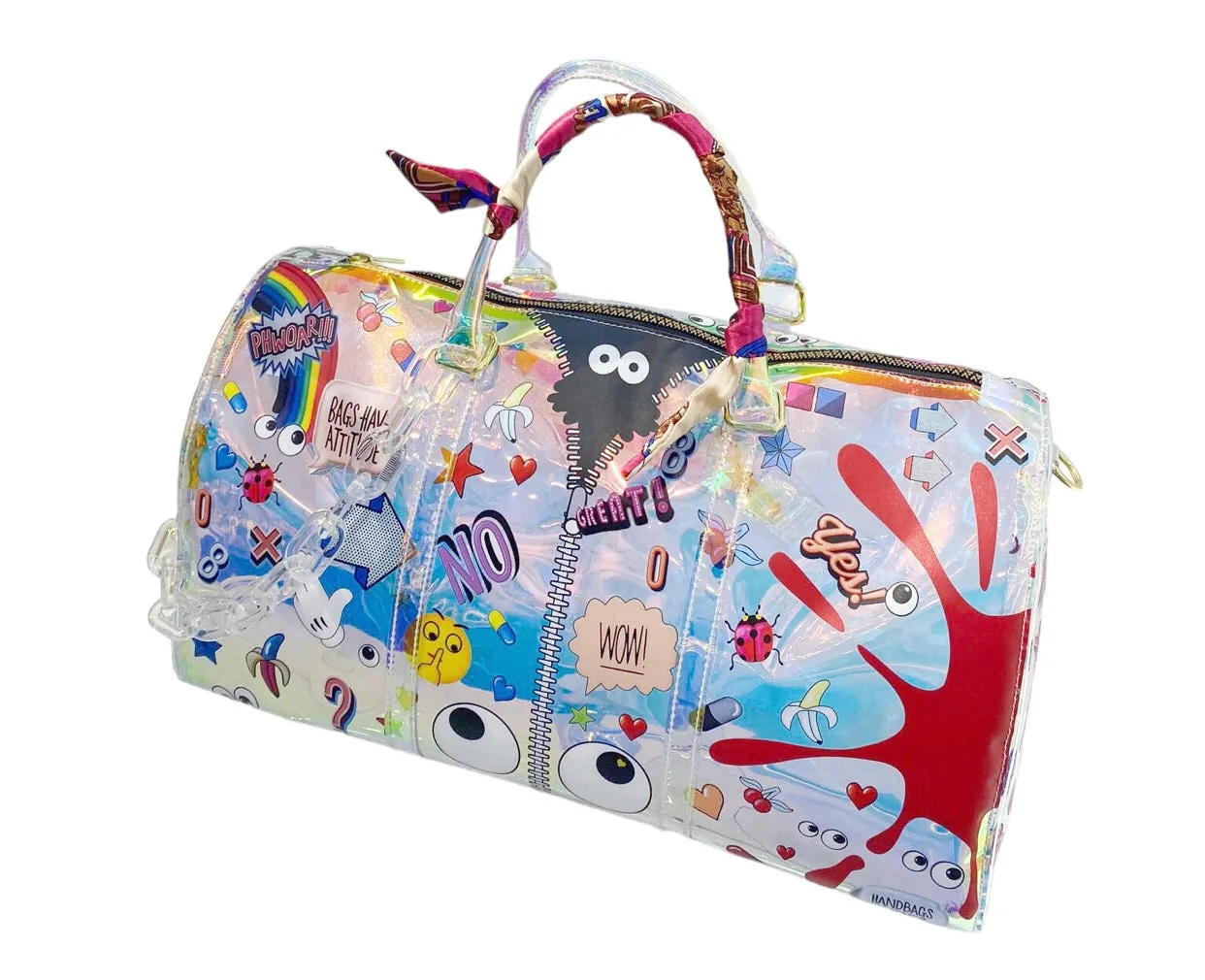 PVC Holographic Duffle Bag