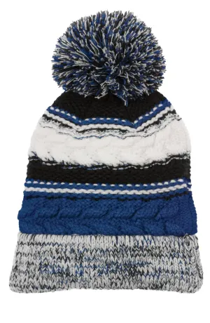 Sport-Tek Multicolor Pom Pom Beanie