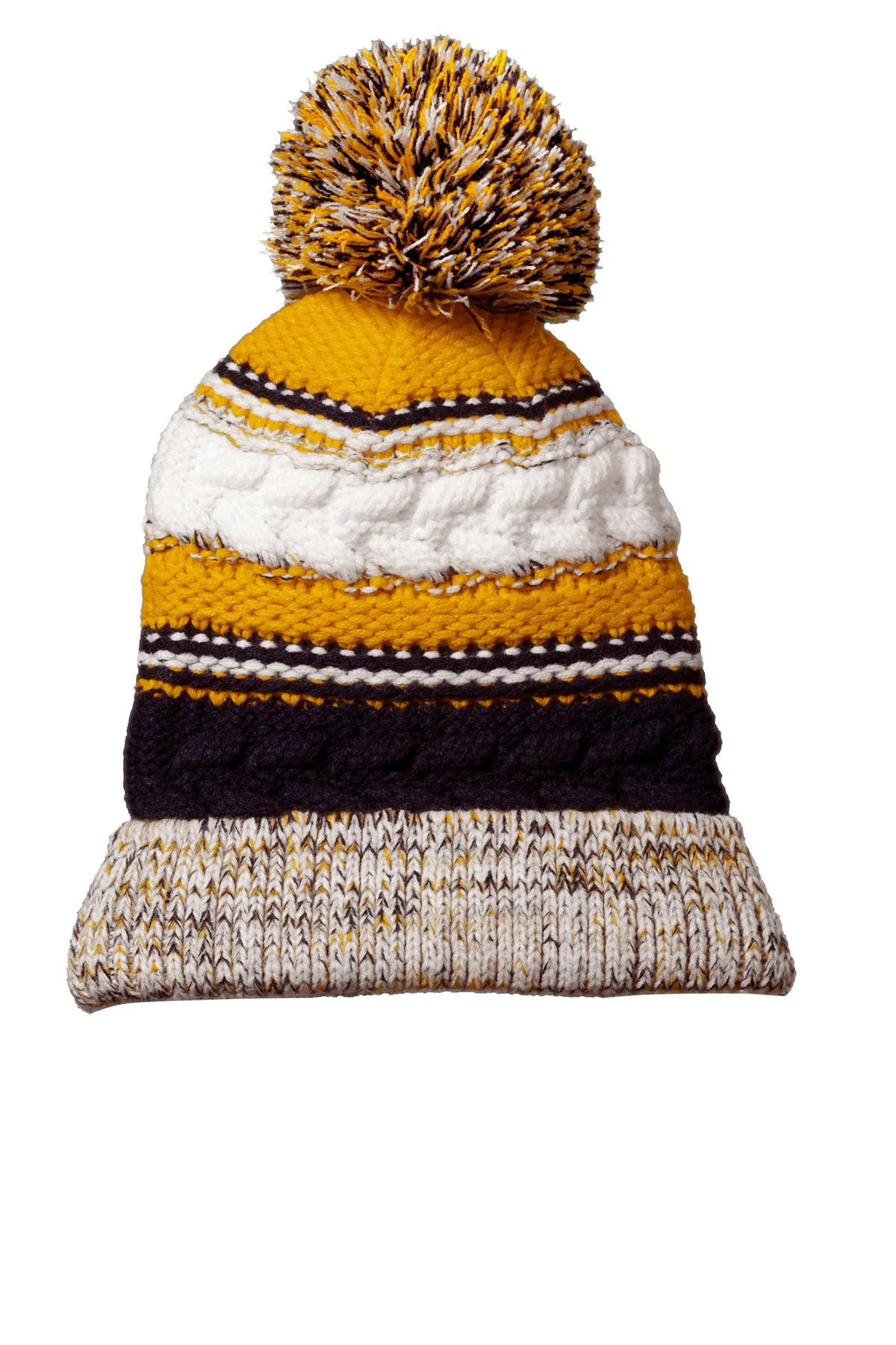 Sport-Tek Multicolor Pom Pom Beanie