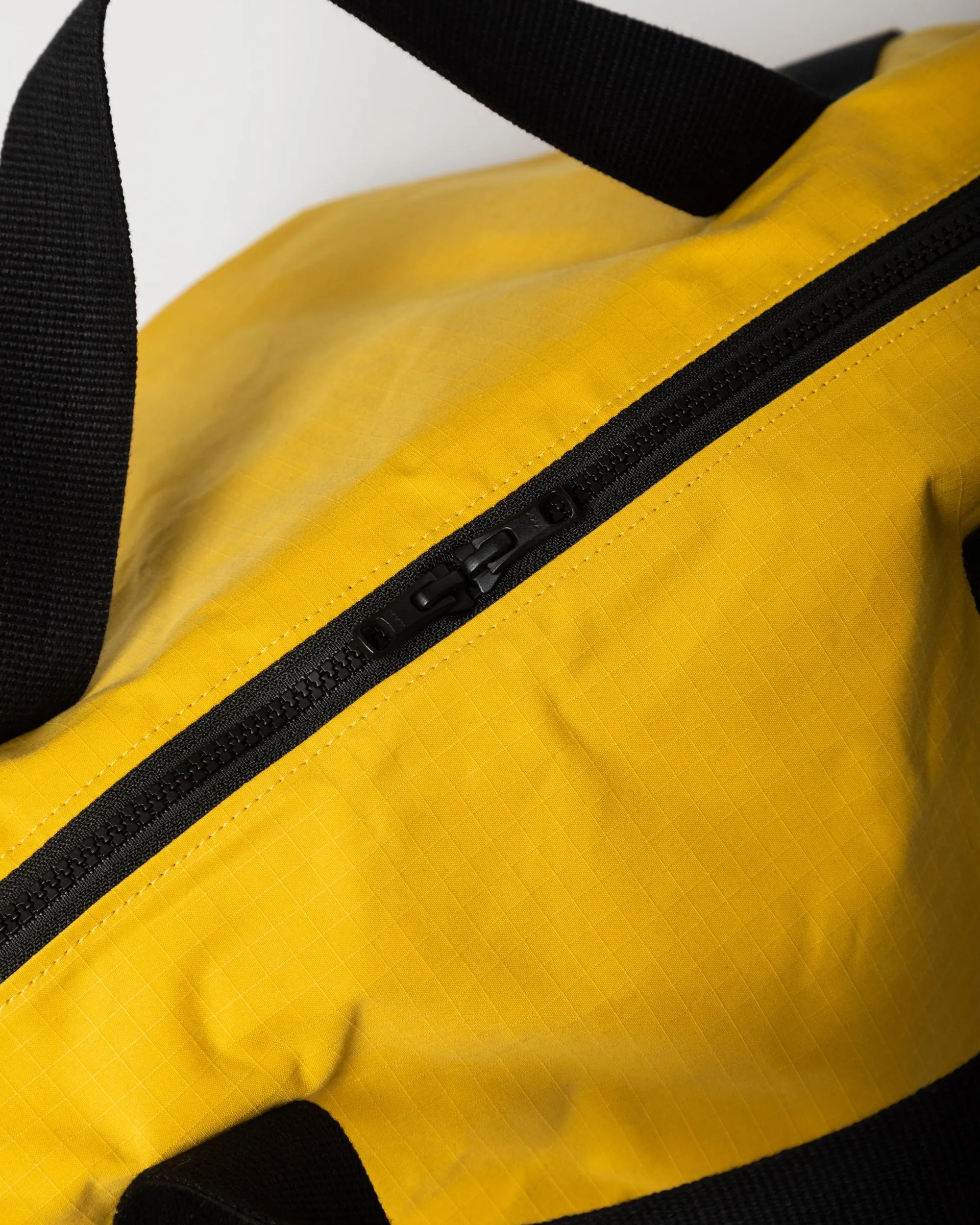 Water Resistant Duffle Bag - Yellow