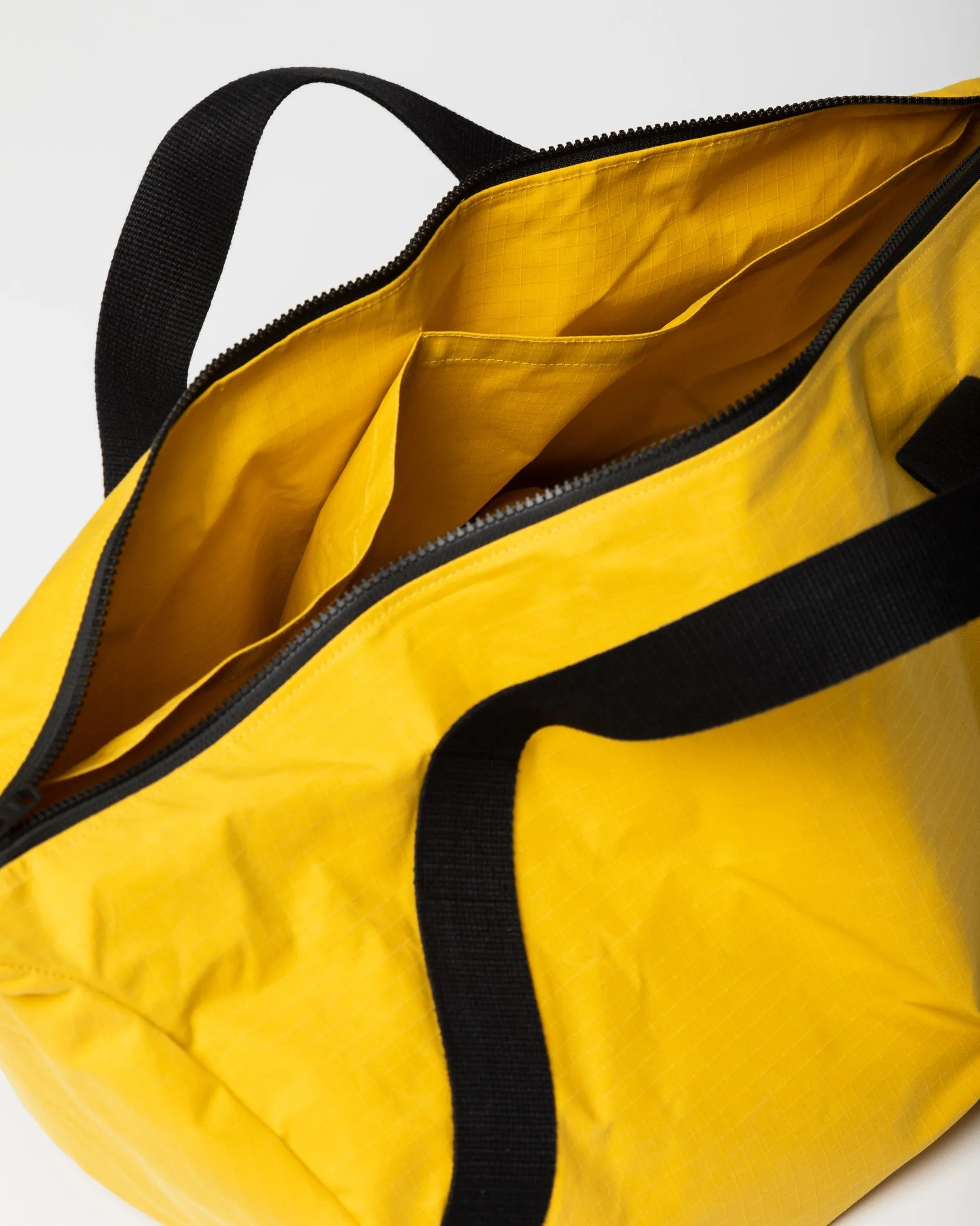 Water Resistant Duffle Bag - Yellow