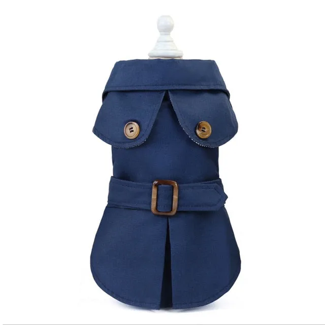 Winter Dog Jackets - Denim and Trench Coat